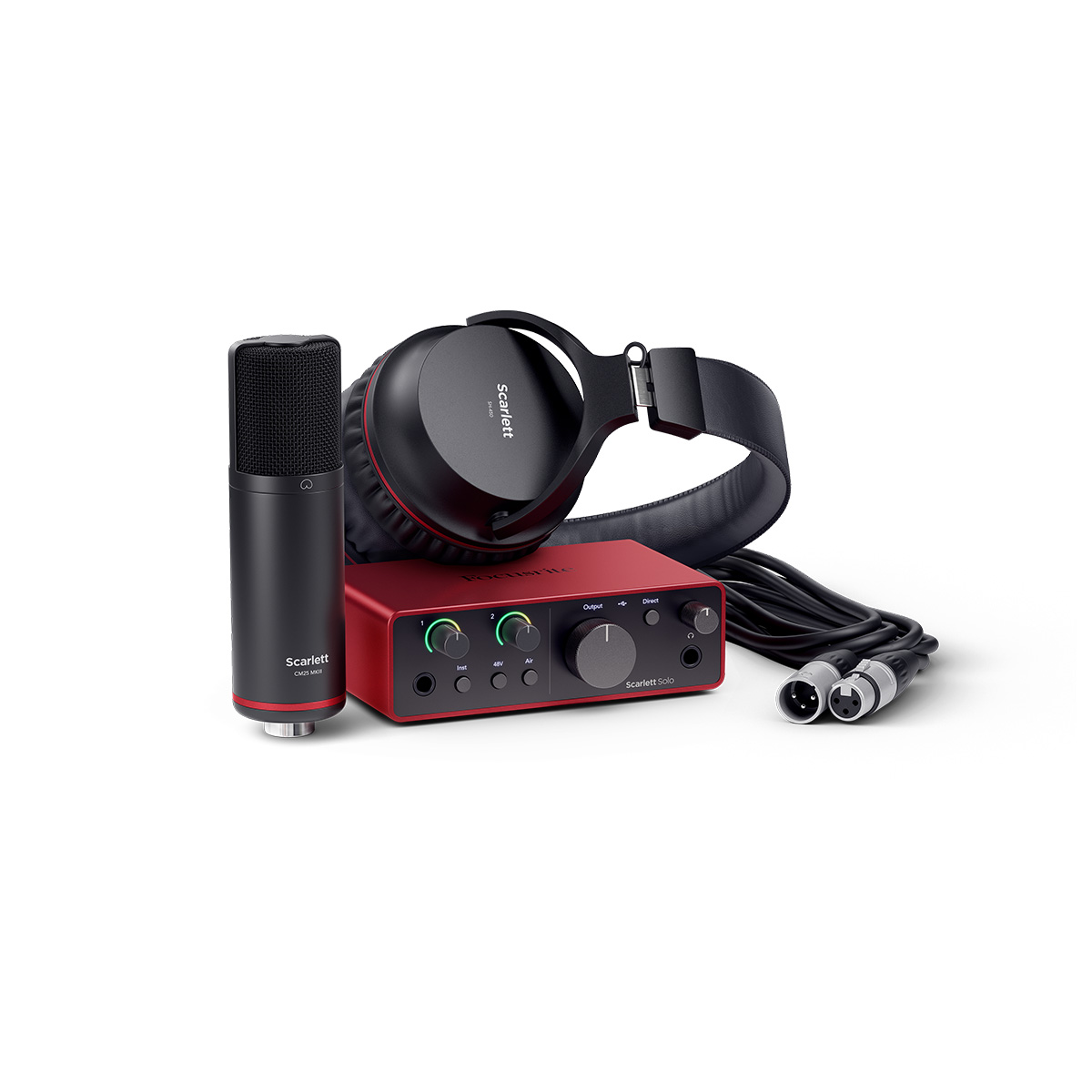 極美品　Scarlett Solo 4th Gen  Focusrite Focusrite Scarlett Solo Studio Pack Gen 4 | Music & Arts
